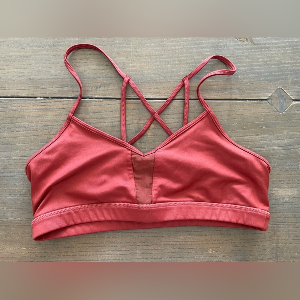 Red Strappy Bralette